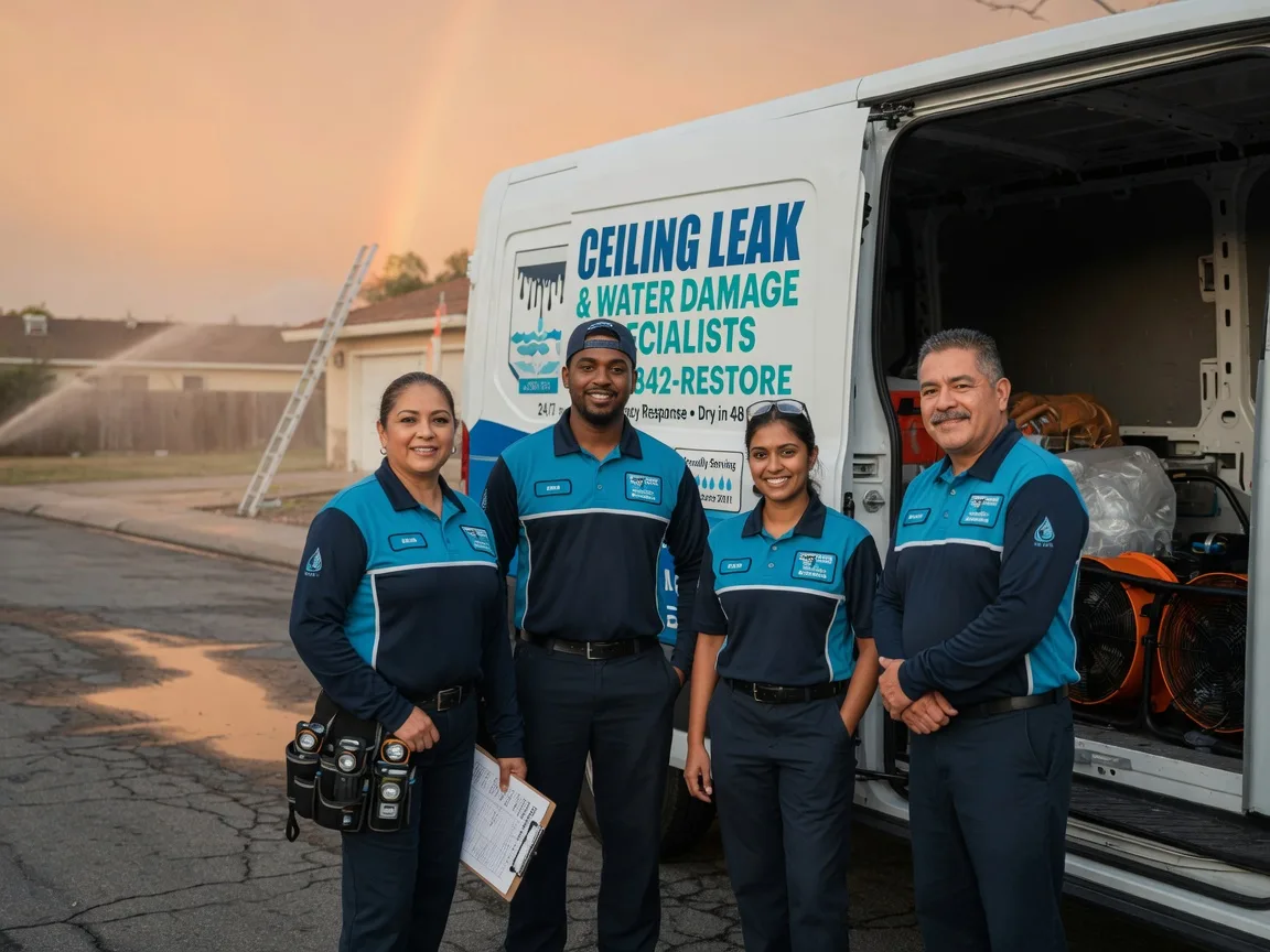 Ceiling Leak Cleanup company in Glencoe, MN